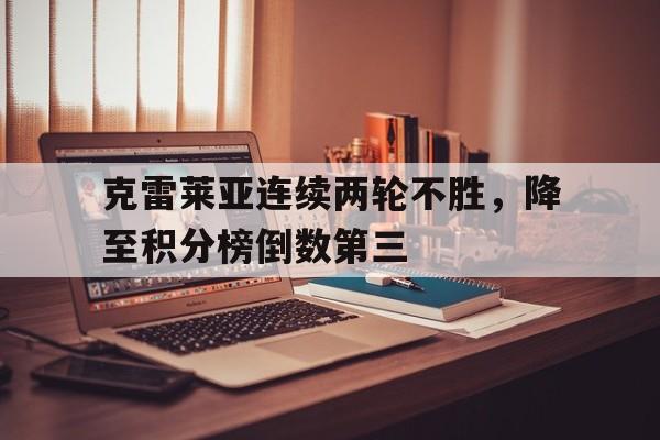 克雷莱亚连续两轮不胜，降至积分榜倒数第三的简单介绍